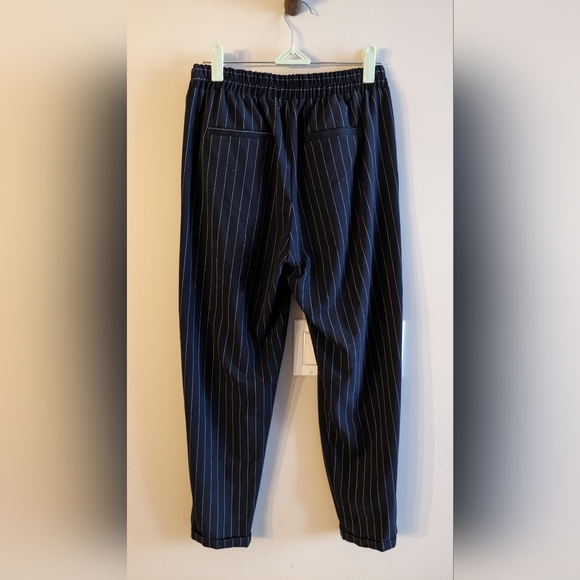 Bershka elastic waist pinstripe dress trouser - Picture 3 of 4